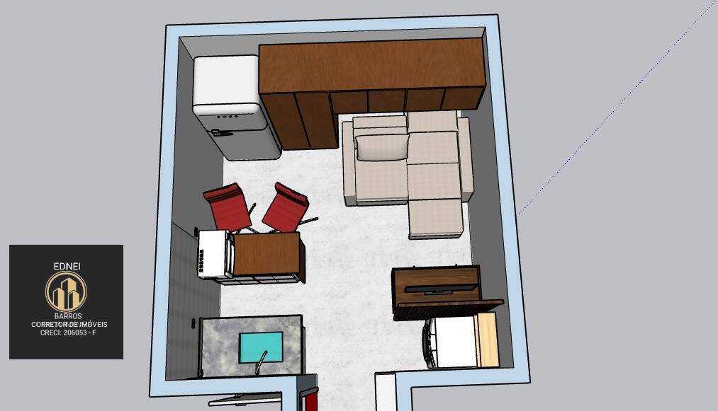 Apartamento à venda com 1 quarto, 19m² - Foto 24